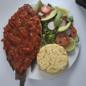 Mojarra en Tomatada